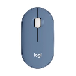 Logitech Pebble M350 Bluetooth Mouse blueberry, беспроводная мышь