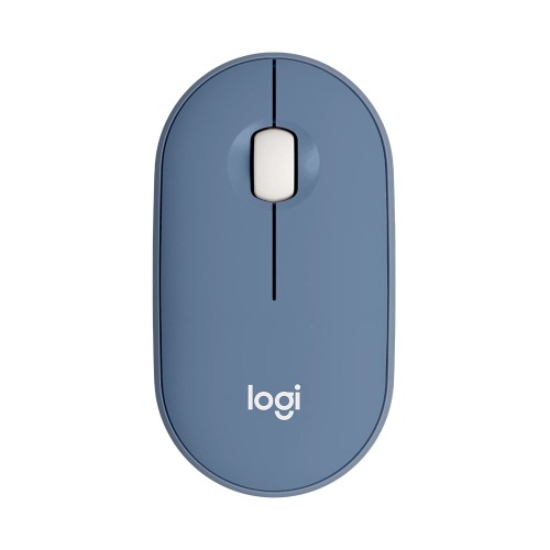 Logitech Pebble M350 Bluetooth Mouse blueberry, беспроводная мышь