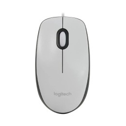 Logitech M100 Corded Mouse white, проводная мышь