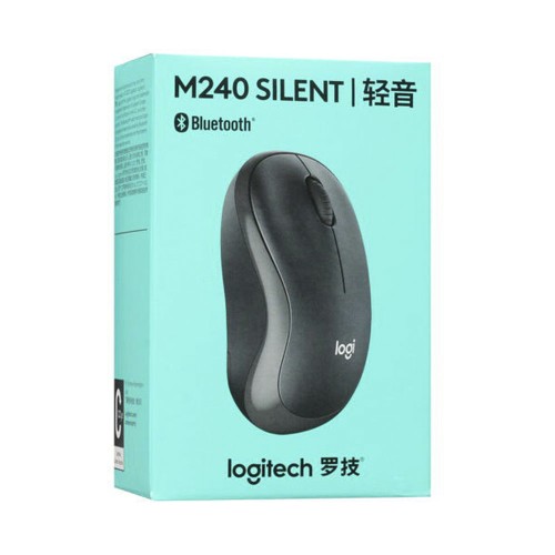 Logitech M240 Silent Bluetooth Mouse graphite, беспроводная мышь