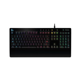 Logitech G213 Prodigy Corded RGB Gaming Keyboard Rus black, клавиатура проводная