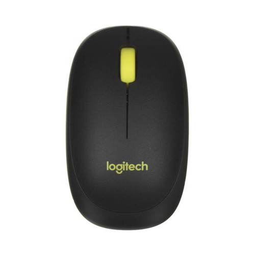 Logitech MK240 Nano Wireless Combo Rus Black/Chartreuse Yellow, комплект