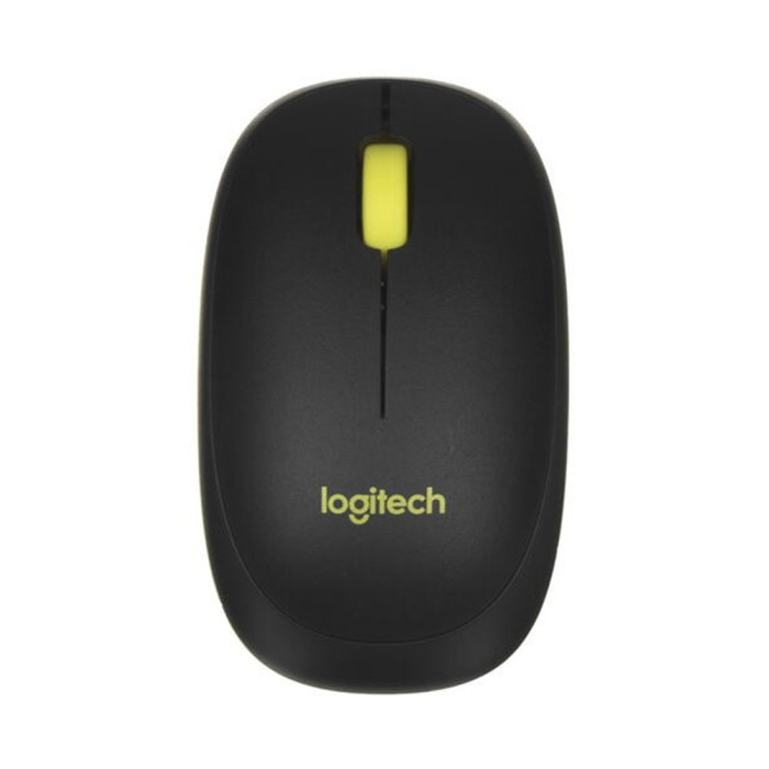 Logitech MK240 Nano Wireless Combo Rus Black/Chartreuse Yellow, комплект