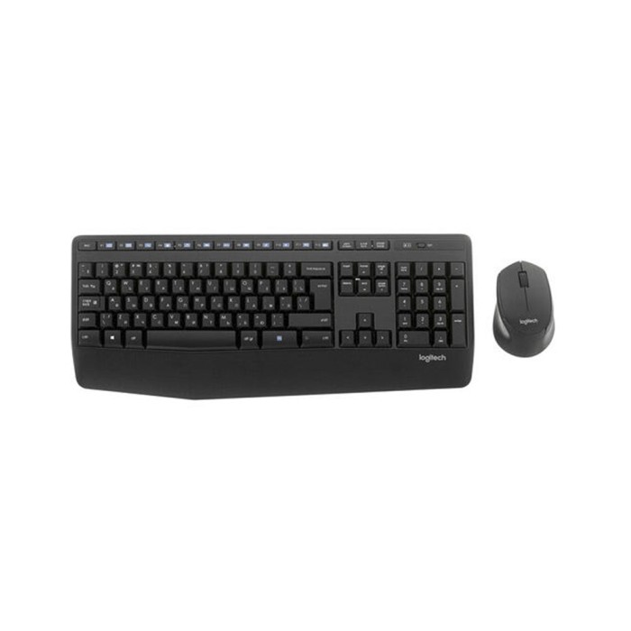 Logitech MK345 Comfort Wireless Combo Rus Black, комплект