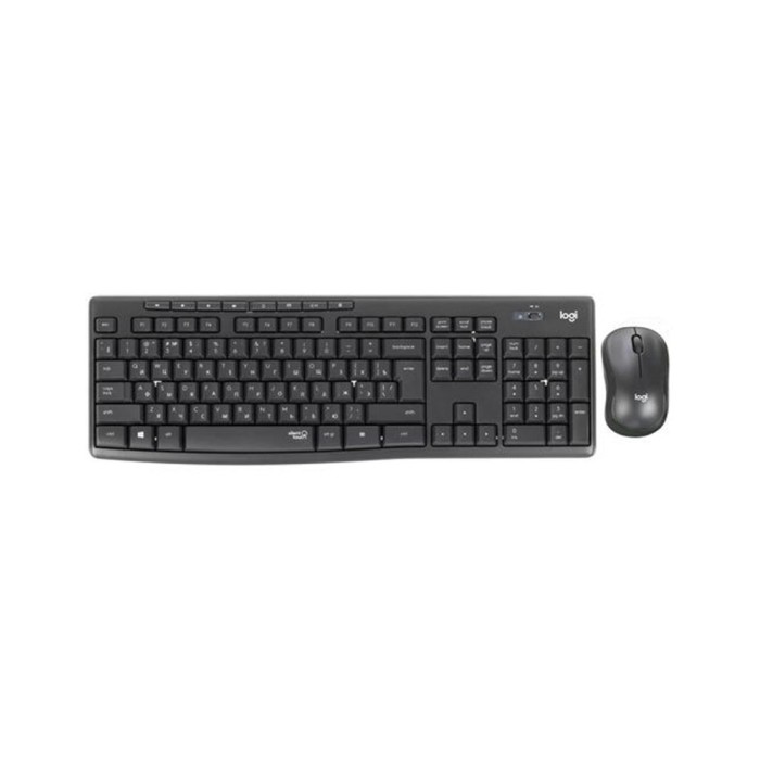 Logitech MK295 Silent Wireless Combo Rus Graphite, комплект