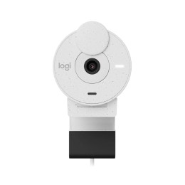 Logitech Brio 300 Full HD webcam Off-white, веб-камера
