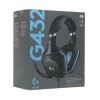 Logitech G432 7.1 Surround Sound Wired Gaming Headset, игровые наушники