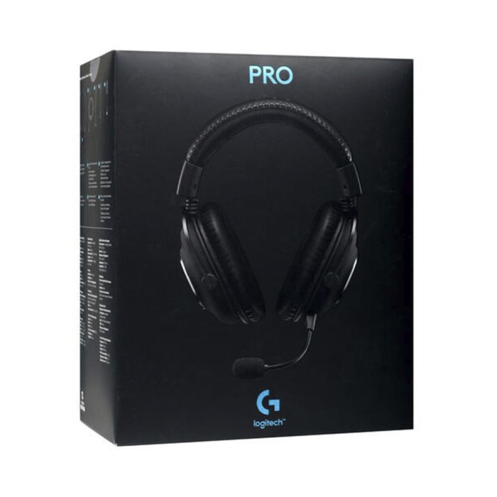 Logitech G PRO Gaming Headset black, игровые наушники
