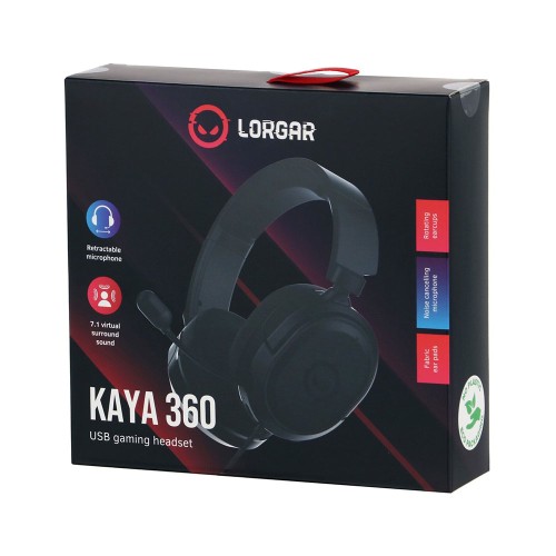 Lorgar Kaya 360, игровые наушники