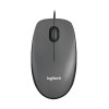 Logitech M90 Corded Mouse grey, проводная мышь