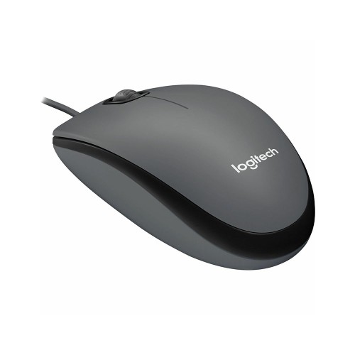 Logitech M90 Corded Mouse grey, проводная мышь