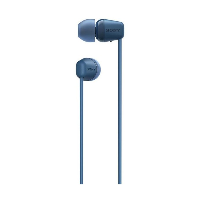 Sony WI-C100 blue, беспроводные наушники