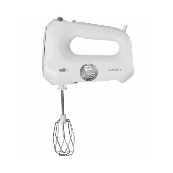 Braun HM1010 white, миксер