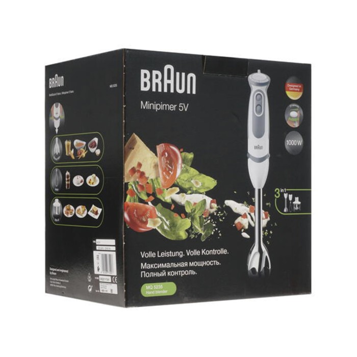 Braun MQ5235 white, погружной блендер