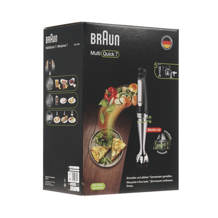 Braun MQ7075X, погружной блендер