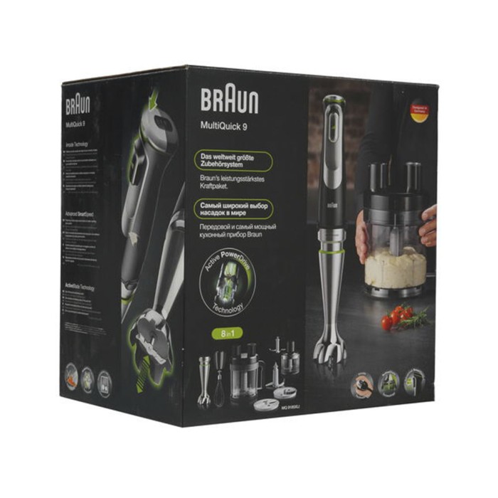Braun MQ9185XLI, погружной блендер