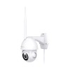 Powerology Wi-Fi Smart Outdoor Camera 360º white, Wi-Fi-камера