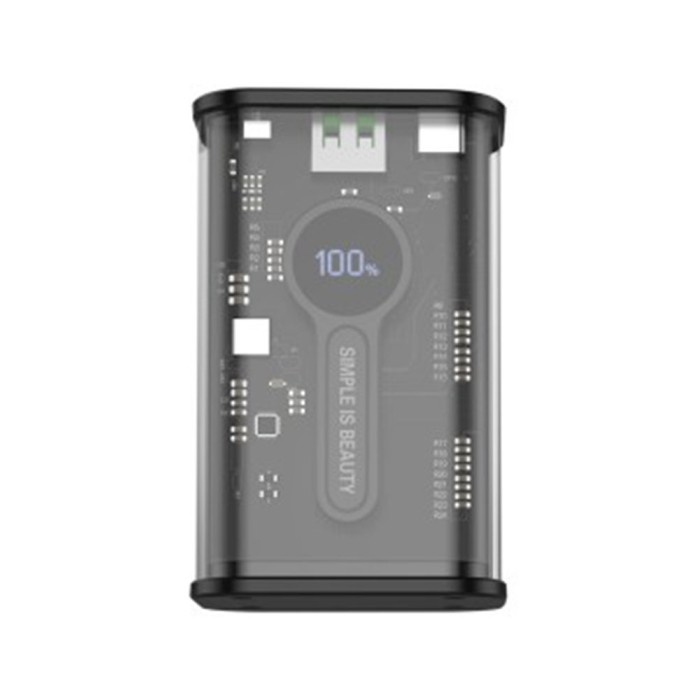 XO PB-305 10000 mAh black, внешний аккумулятор