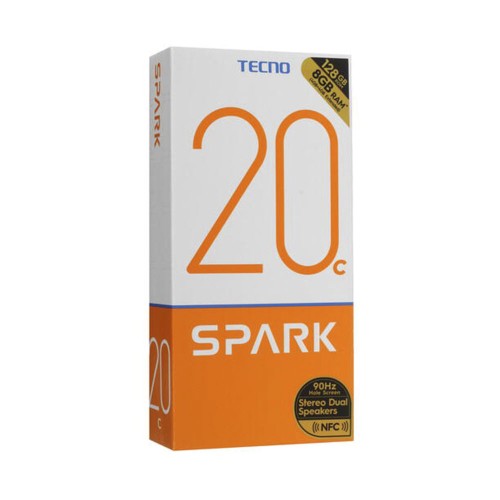 Tecno Spark 20C (4/128 GB) Gravity Black, смартфон