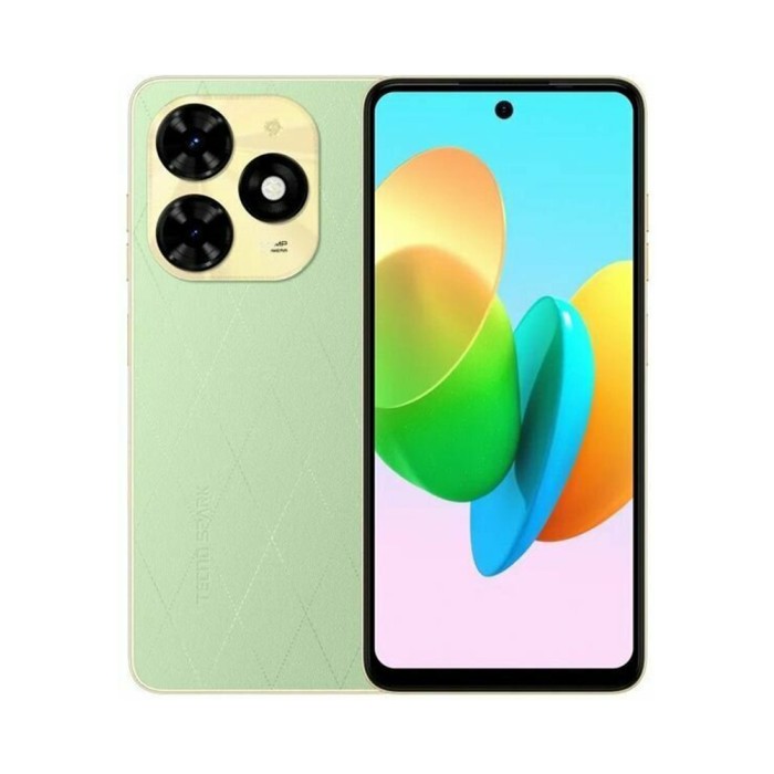 Tecno Spark 20C (4/128 GB) Magic Skin Green, смартфон