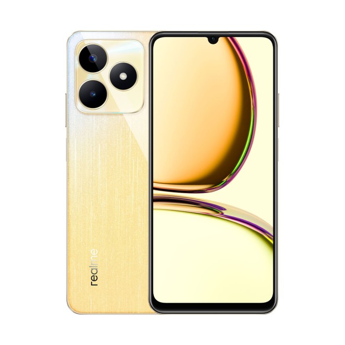 Realme C53 (6GB/128GB) NFC Champion Gold, смартфон