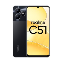 Realme C51 (4GB/128GB) Carbon Black, смартфон