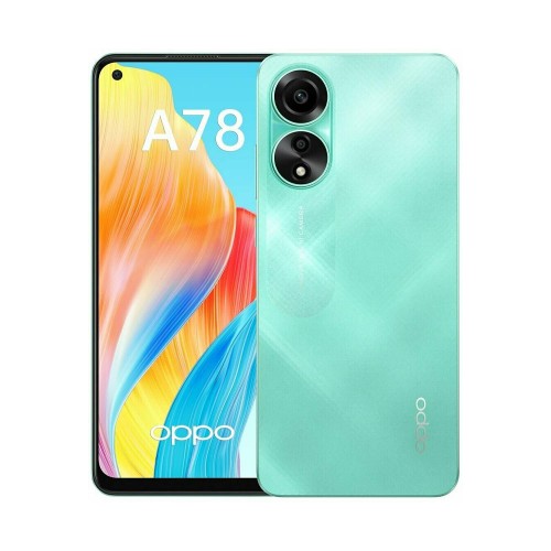 OPPO A78 (8/256 GB) Aqua Green, смартфон