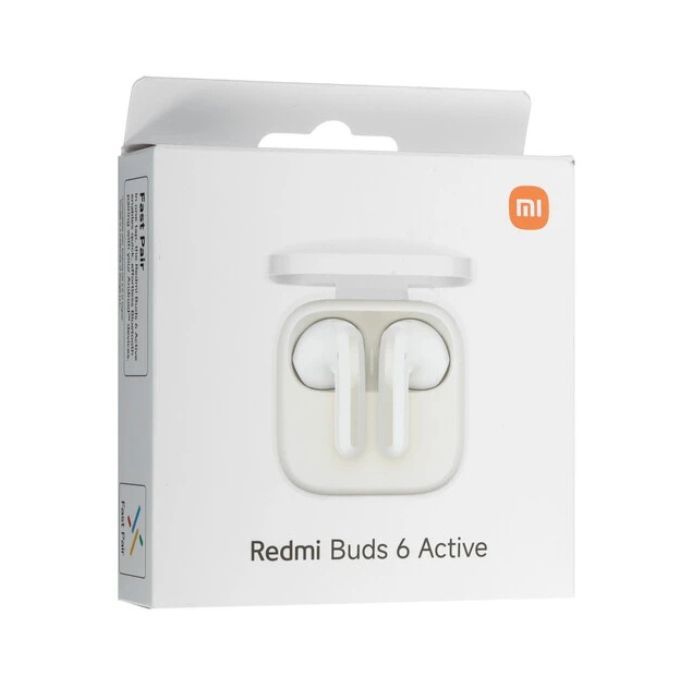  Redmi Buds 6 Active White, беспроводные наушники