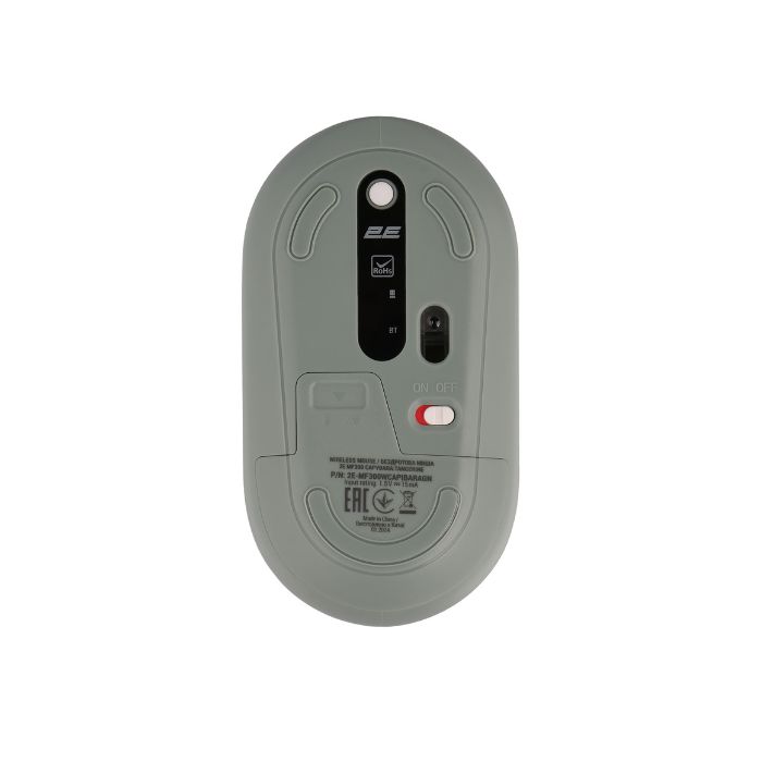 2E MF300 Silent WL BT CAPYBARA:TANGERINE, мышь