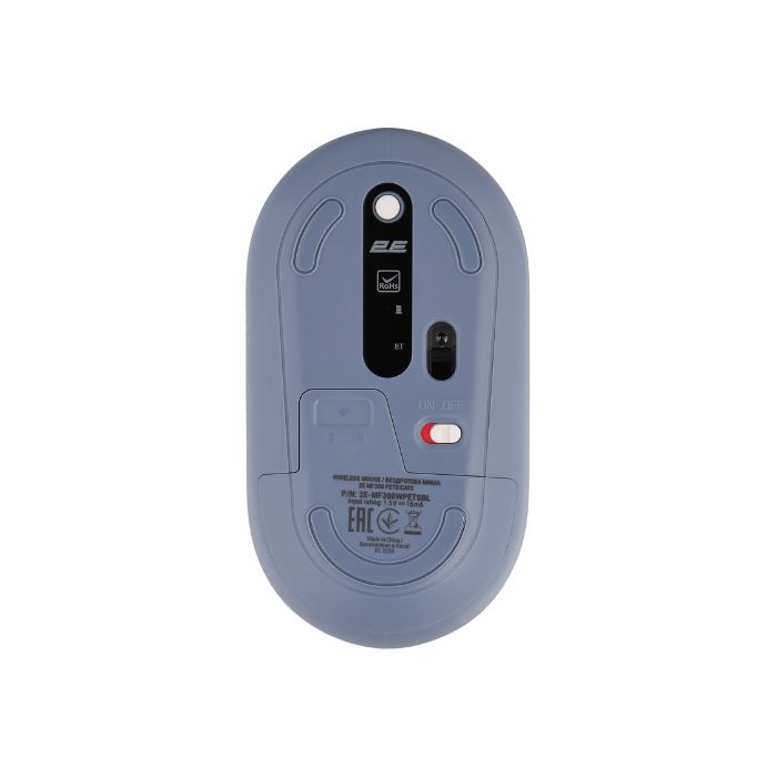 2E MF300 Silent WL BT PETS:CATS, мышь