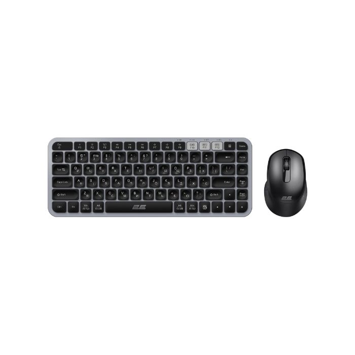 2Е MK430 WL/BT Black, клавиатура + мышь