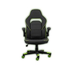 2E GAMING HEBI Black/Green, игровое кресло
