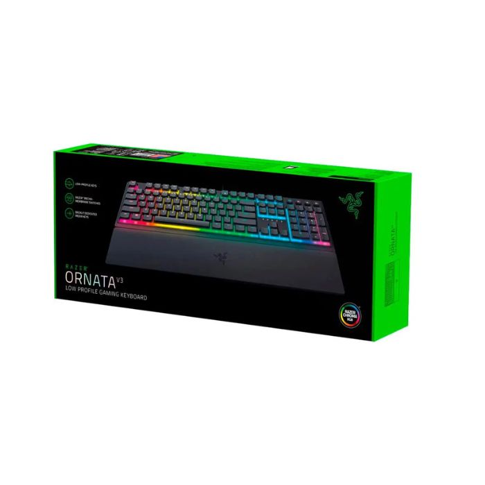 Razer Keyboard mechanical Ornata V3 TKL 84key, black, клавиатура