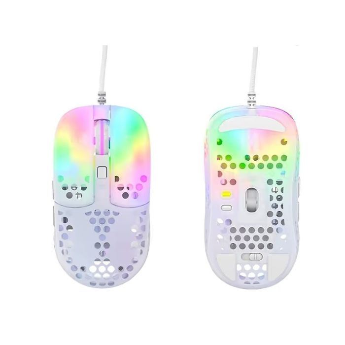 Xtrfy MZ1 RGB USB White, мышь игровая