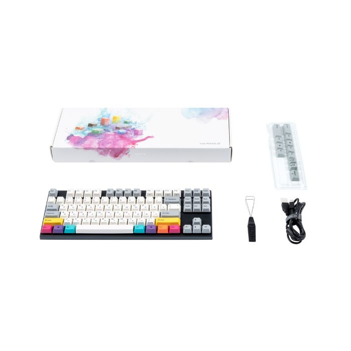 Varmilo MA87M V2 CMYK, EC Rose V2,RU, клавиатура