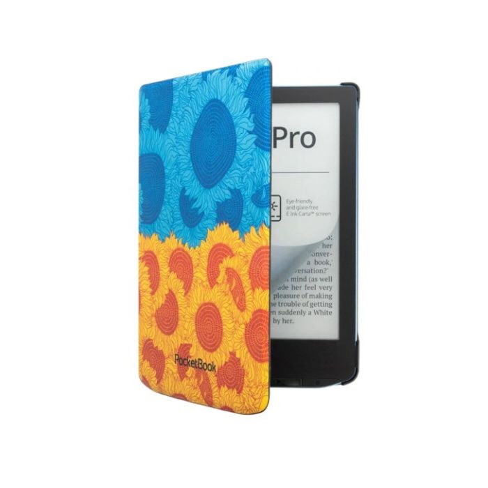 PocketBook 629_634 Shell, sunflower print, чехол