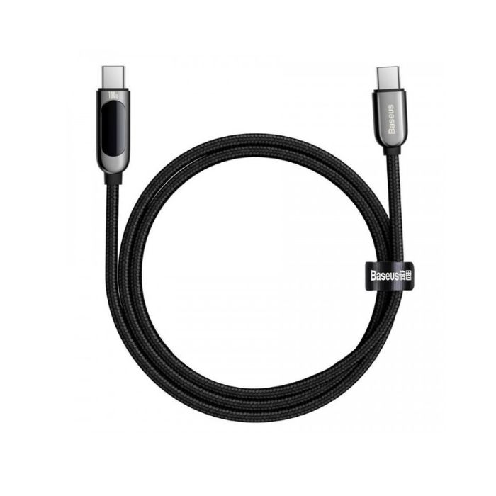 Baseus CATSK-B01 100W, black, кабель