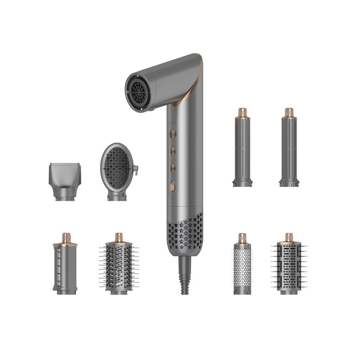 Uniorange StyleFlex Hair Styler M8 Gray, фен-стайлер