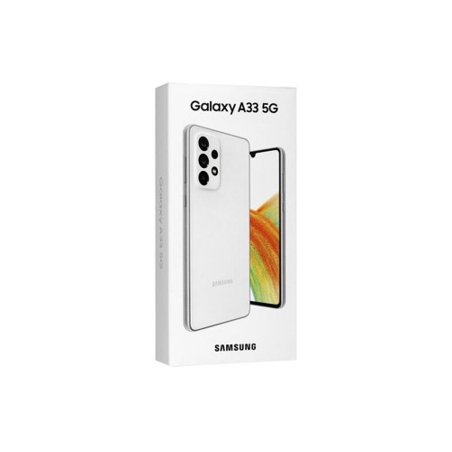 Samsung Galaxy A33 (6/128 GB) White, смартфон