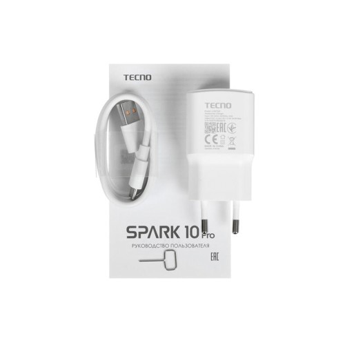 Tecno Spark 10 Pro (8/256 GB) Pearl White, смартфон