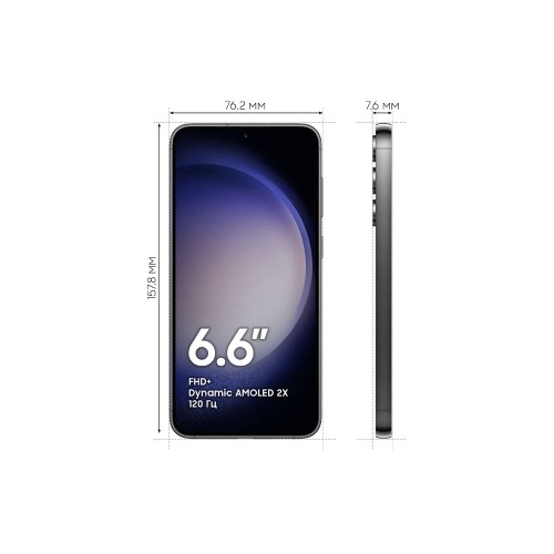 Samsung Galaxy S23+ (8/512 GB) Black, смартфон