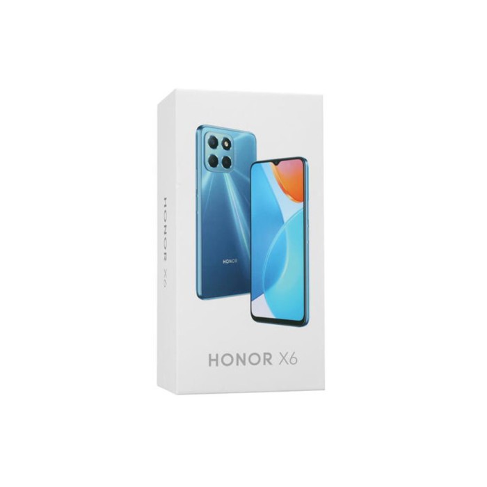 Honor X6 (4/64GB) Midnight Black, смартфон