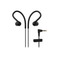 Audio-Technica ATH-SPORT10BK, проводные наушн...