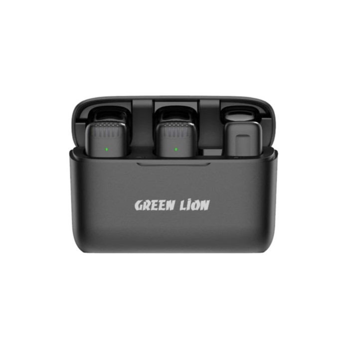 Green Lion 2 in 1 Wireless Microphone with (Lightning Connector), беспроводной микрофон