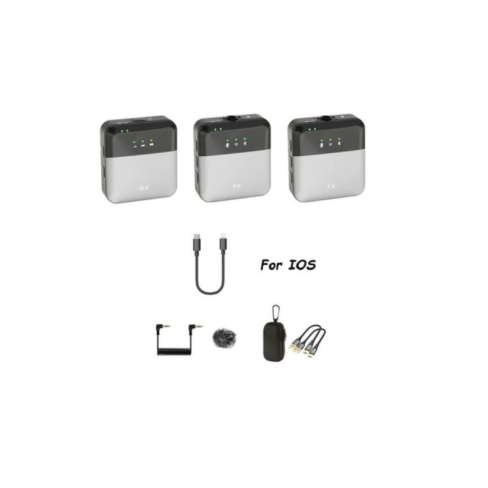 Lavalier K62 Dual Wireless Microphone, беспроводной микрофон