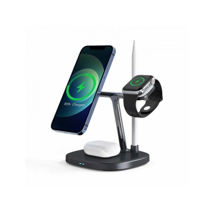 WiWU M8 Power Air 15W 4 in 1 Wireless Charger, беспроводное зарядное устройство