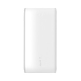 Belkin Power Bank 10000mAh 18W USB-A USB-C white внешний аккумулятор