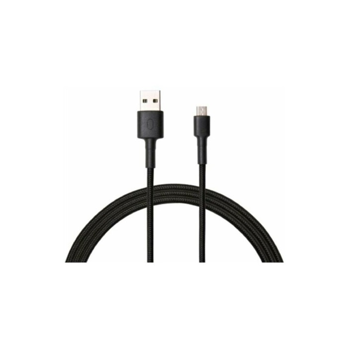 Xiaomi Mi Braided USB Type-C 100cm black Usb кабель