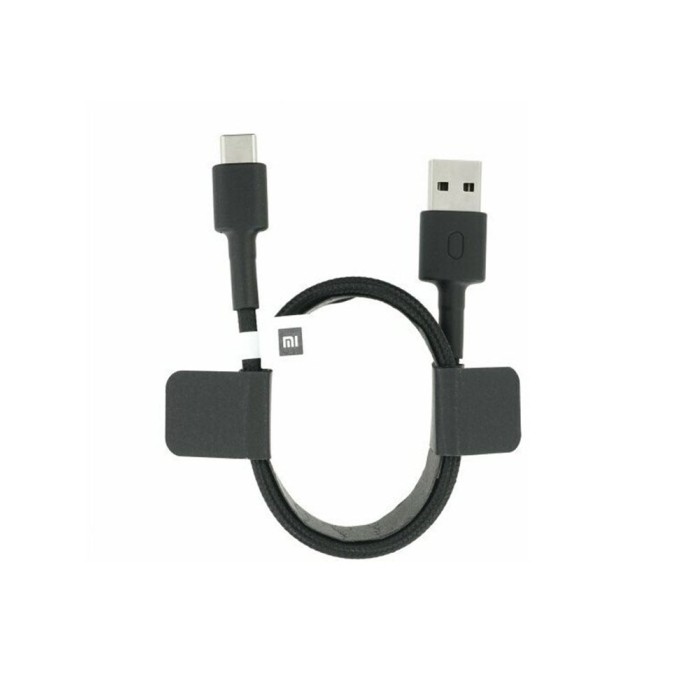 Xiaomi Mi Braided USB Type-C 100cm black Usb кабель