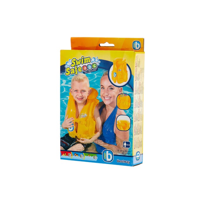 Bestway 32034 (51х46см) жилет для плавания, 3-6 лет